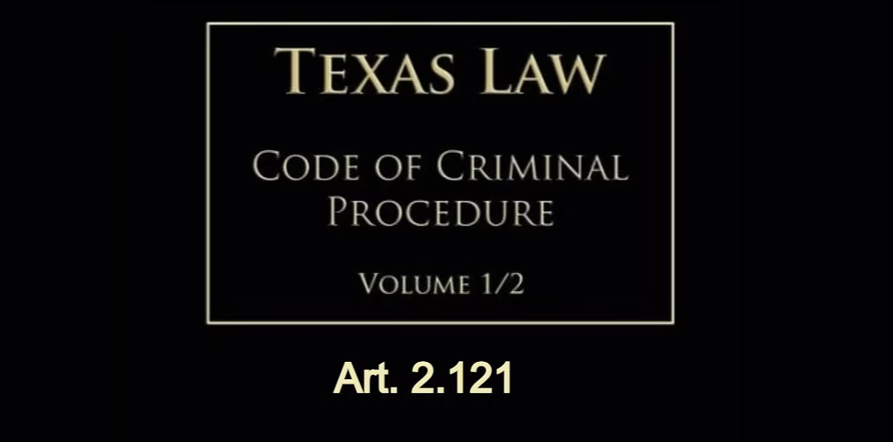 Texas Code of Criminal Procedure Article 2.13 - Railroad Police